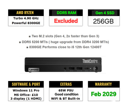 Lenovo thinkcentre m75q - thinkcentre, gen